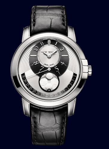 Harry Winston Midnight Moon Phase Automatic 42mm MIDAMP42WW001 Replica Watch